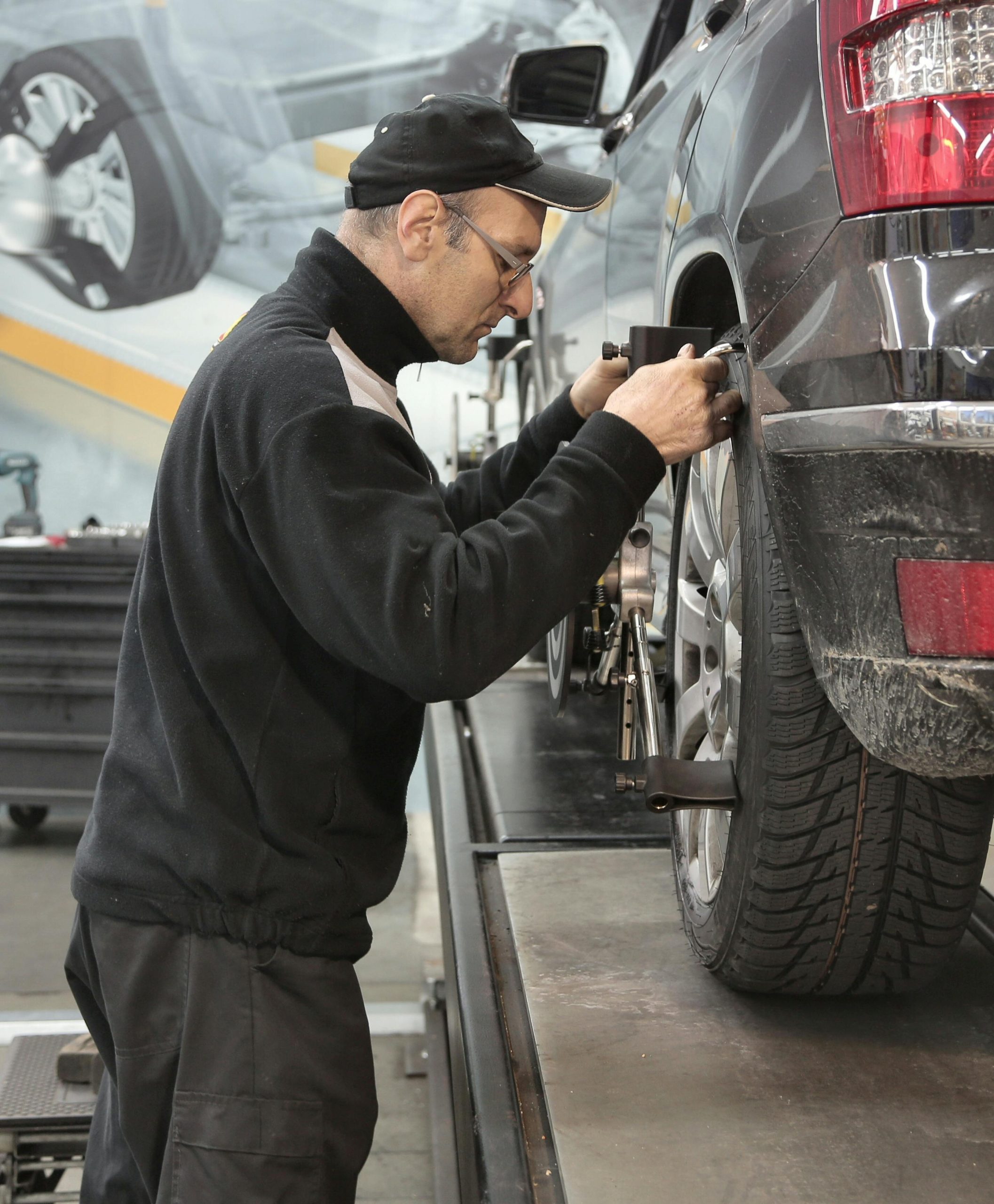 Processus de réglage de géométrie automobile