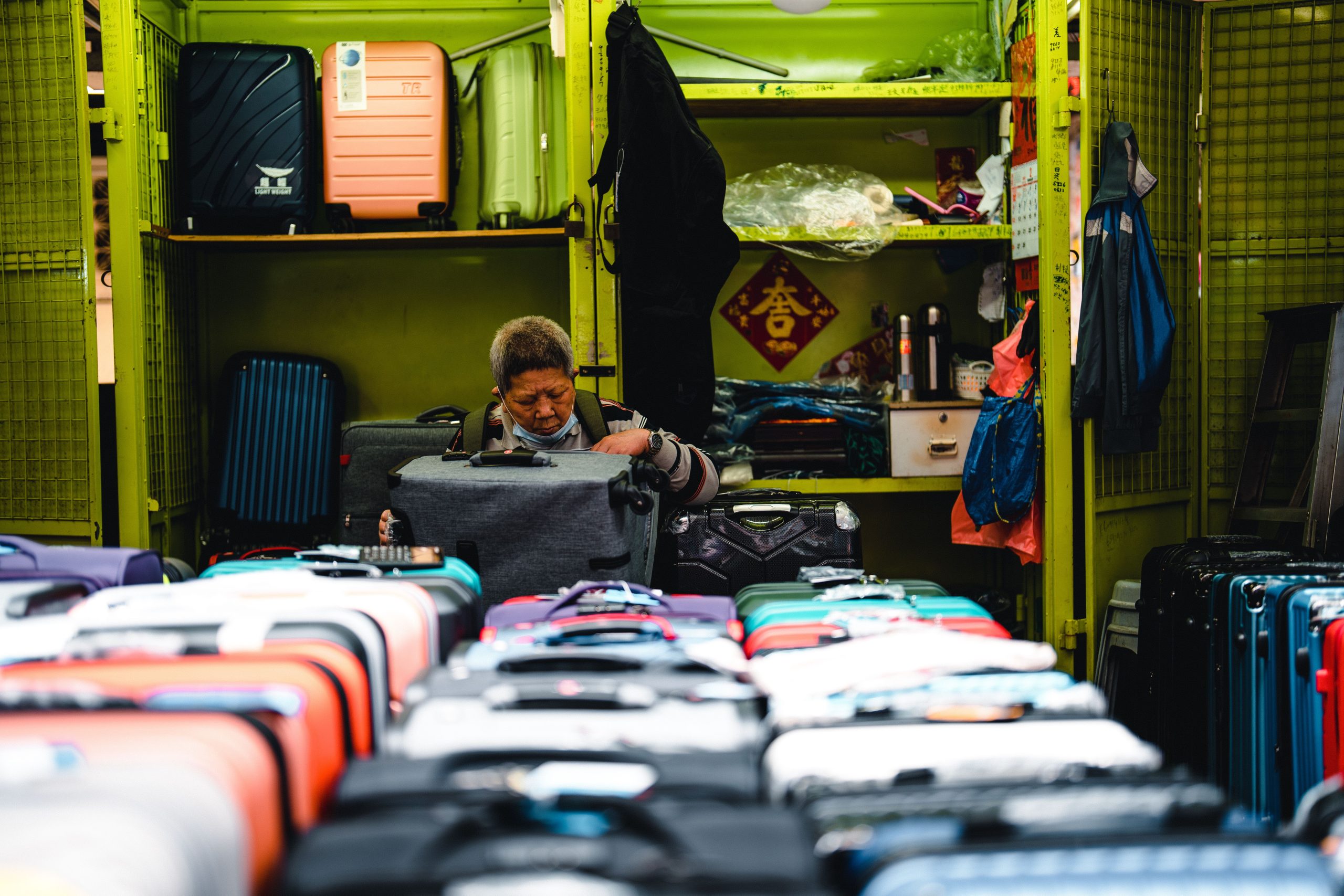 Ranger sa valise garage pour gagner du temps